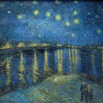 Starry Night over the Rhone, by Van Gogh